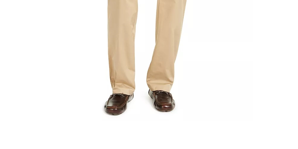 Calça Alfani Masculina Stretch Cintura Média Bege Tamanho XX-G