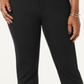 Calça skinny feminina Charter Club Ponte Knit preta tamanho 4 Petite