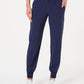 Calça de moletom feminina Ideology em tecido reciclado, azul, tamanho grande