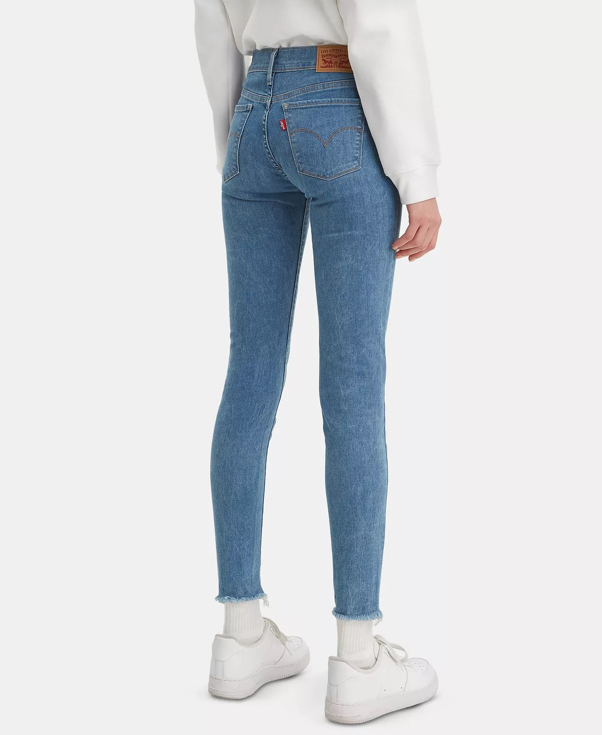 Calça jeans Levi's 710 Super Skinny Feminina Azul Tamanho 24W/30G