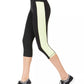 Leggings cropped femininas Ideology Colorblocked tamanho X-G