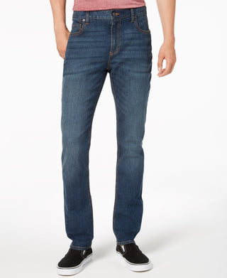 Calça jeans masculina American Rag Slim Fit Stretch Azul Tamanho 36X34