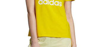 Adidas Women's Trefoil Tee Yellow Size Small