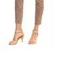 Calça jeans skinny feminina Curvy Fit com estampa estilo &amp; Co, vermelha, tamanho 4