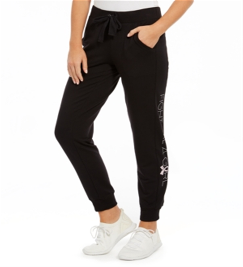 Calça Ideology Fight Like a Girl Preta Tamanho XX-Grande
