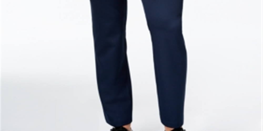 Calça casual brilhante masculina INC International Concepts azul tamanho 34x32