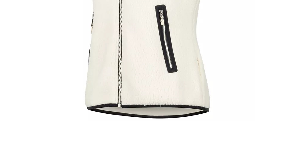 Colete de lã Wiley feminino Marmot, branco, tamanho médio