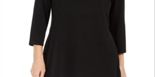 Top feminino com recortes e detalhes embelezados, preto, tamanho XS, da coleção JM