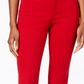 Calça jeans feminina Charter Club Petite Lexington reta vermelha tamanho 6 Petite