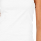 Regata feminina de algodão estilo &amp; co, branca, tamanho extrapequeno