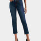 Calça jeans cropped Levi's 724 reta feminina, azul, tamanho 29