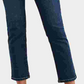 Calça jeans cropped Levi's 724 reta feminina, azul, tamanho 29