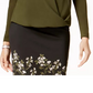 Blusa Alfani Feminina com Nó Frontal Hi-Low Verde Tamanho XXL