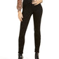 Calça jeans skinny feminina INC International Concepts Incessential Zebra com detalhes curvilíneos, preta, tamanho 16