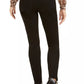 Calça jeans skinny feminina INC International Concepts Incessential Zebra com detalhes curvilíneos, preta, tamanho 16
