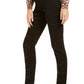 Calça jeans skinny feminina INC International Concepts Incessential Zebra com detalhes curvilíneos, preta, tamanho 16