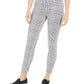 Calça jeans pied-de-poule Indigo Rein Juniors, preta, tamanho 11