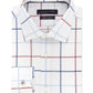 Camisa social xadrez slim fit masculina Tommy Hilfiger vermelha tamanho 17,5 x 32-33