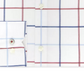 Camisa social xadrez slim fit masculina Tommy Hilfiger vermelha tamanho 17,5 x 32-33