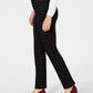 Calça feminina Charter Club Cambridge Windowpane Print Slim Leg Azul Tamanho 6
