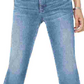 Calça jeans reta feminina NYDJ Marilyn em azul Brickell, tamanho 2