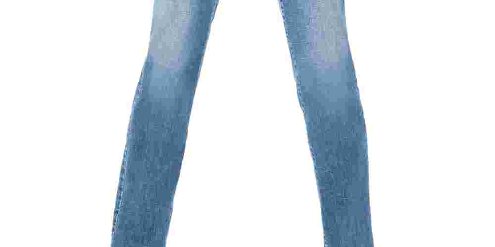 Calça jeans reta feminina NYDJ Marilyn em azul Brickell, tamanho 2