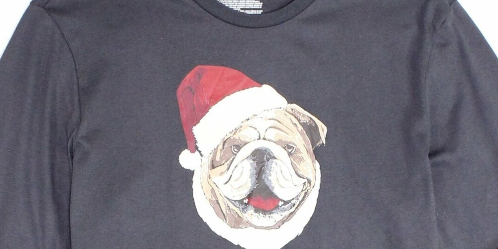 Camisa Masculina Club Room com Estampa de Manga Longa e Gola Redonda Cinza Tamanho Grande