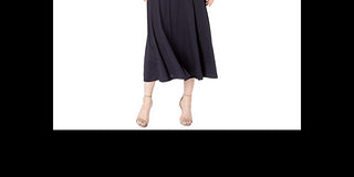 Camiseta Ralph Lauren Feminina Jersey Maxidress Azul Tamanho Médio