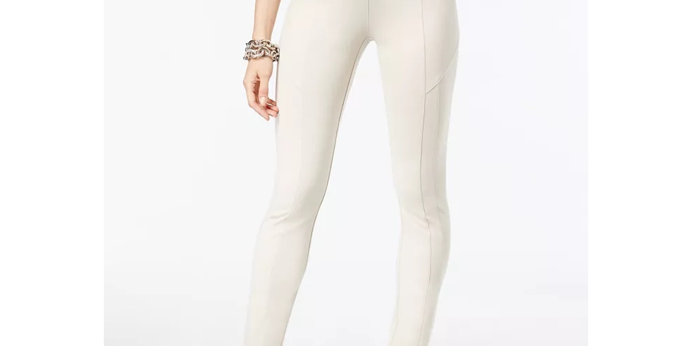 Calça skinny feminina INC International Concepts Petite com bolso e zíper, preta, tamanho 2 Petite