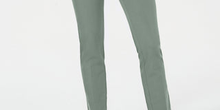 Calça feminina Charter Club Newport Tummy Control Slim Fit, verde, tamanho 6