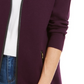 Suéter feminino Charter Club Milano Cotton Completer, roxo, tamanho pequeno médio