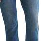Calça jeans feminina Lucky Brand Sweet Straight Leg Azul Tamanho 30X30