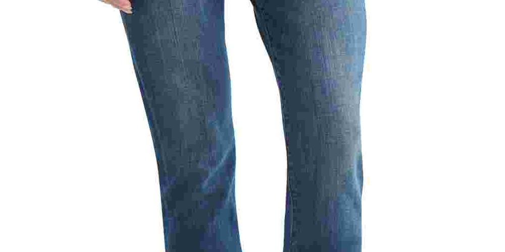 Calça jeans feminina Lucky Brand Sweet Straight Leg Azul Tamanho 30X30