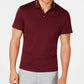 Polo Alfani Masculino Classic Fit com Ponta Vinho Tamanho XXX-G