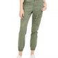 Calça cargo destruída da Dollhouse Junior, verde, tamanho 3