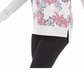 Blusa Terry com Estampa Floral Feminina Ideology Cinza Tamanho P