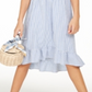 Vestido de Seersucker Charter Club Big Girl's Mommy &amp; Me Azul Tamanho G