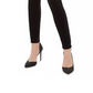 Calça skinny feminina de veludo, da INC International Concepts, preta, tamanho 2