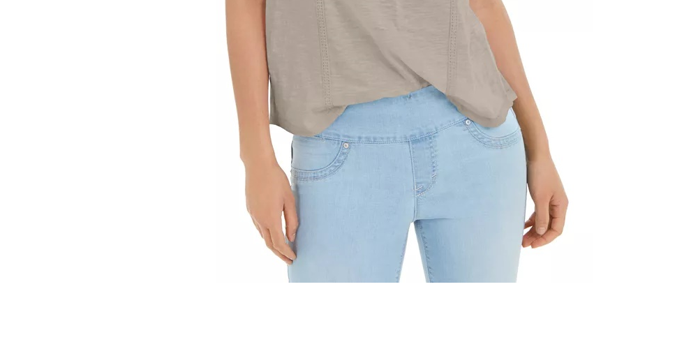 Top feminino com decote aberto estilo &amp; co, rosa, tamanho médio