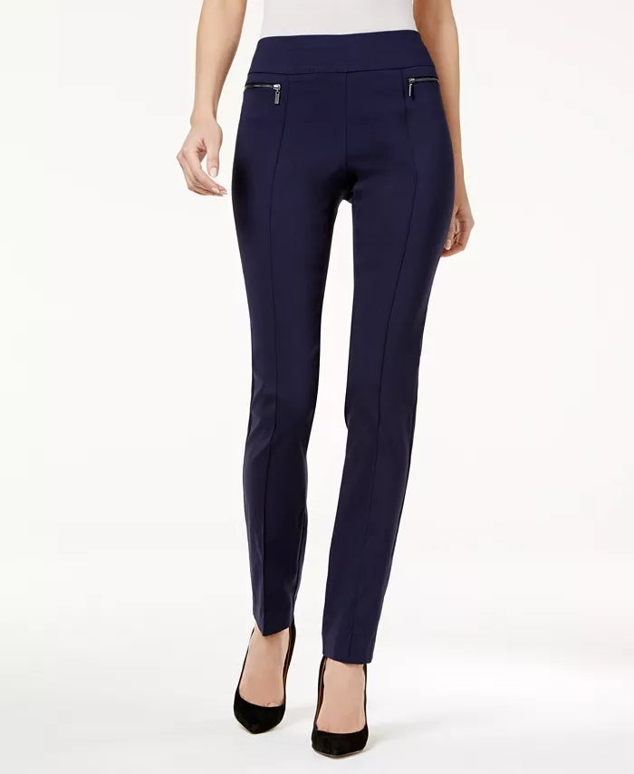 Calça skinny feminina Style &amp; Co, cinza, tamanho XS