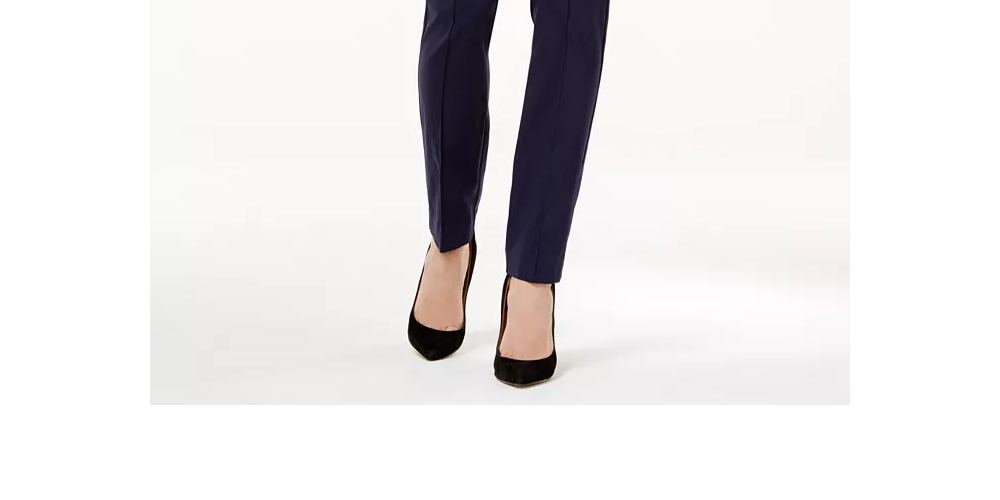 Calça skinny feminina Style &amp; Co, cinza, tamanho XS