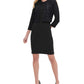 Tommy Hilfiger Feminino Tonal Lantejoulas Xadrez Shrug Cinza Tamanho X-G