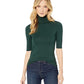 Camiseta Ralph Lauren Feminina Gola Alta Stretch Verde Tamanho P