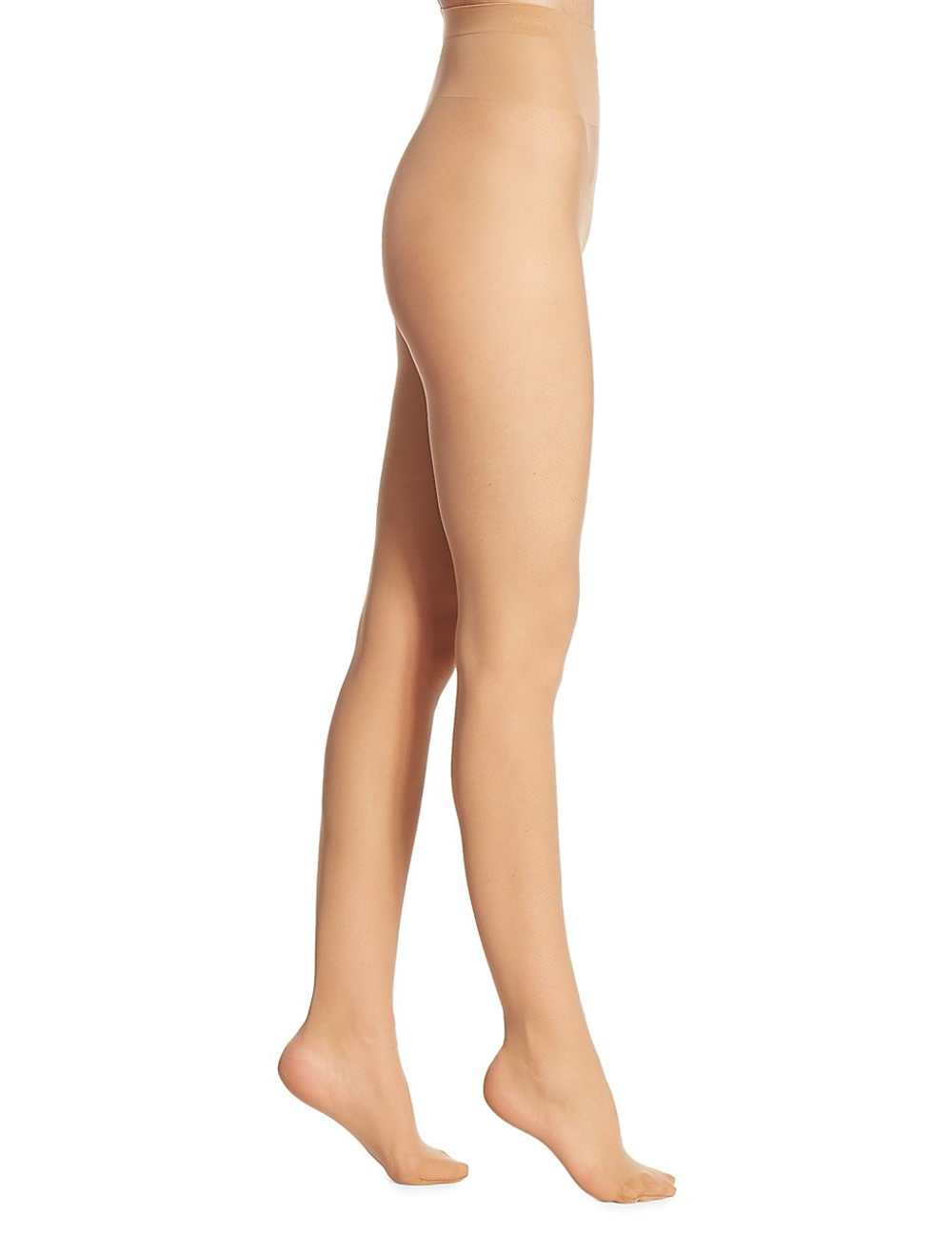 Meia-calça individual feminina Wolford marrom tamanho grande