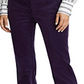 Calça Ralph Lauren Feminina Corduroy High Rise Straight Leg Roxa Tamanho 12