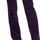Calça Ralph Lauren Feminina Corduroy High Rise Straight Leg Roxa Tamanho 12