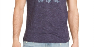 Sun Stone Unissex Don't Feed the Fish Tank Azul Marinho Tamanho XL