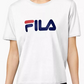 Camiseta Fila Miss Eagle Algodão Feminina Azul Tamanho P