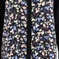 Anne Klein Cardigan Feminino Estampado Floral Tamanho Grande Cinza Escuro