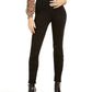 Calça jeans skinny feminina INC International Concepts com estampa de zebra e curvas, preta, tamanho 0